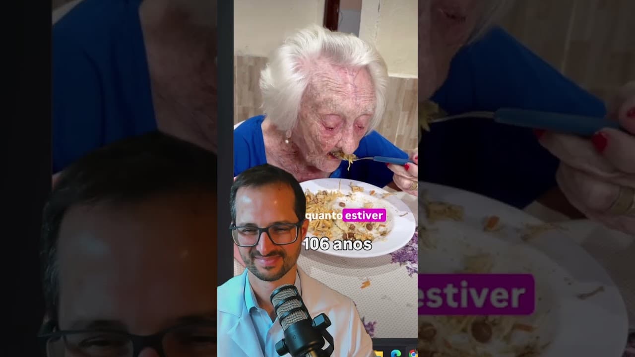 106 Anos e Comendo Sozinha: O Que a Autonomia na Velhice Ensina Sobre Envelhecer Bem