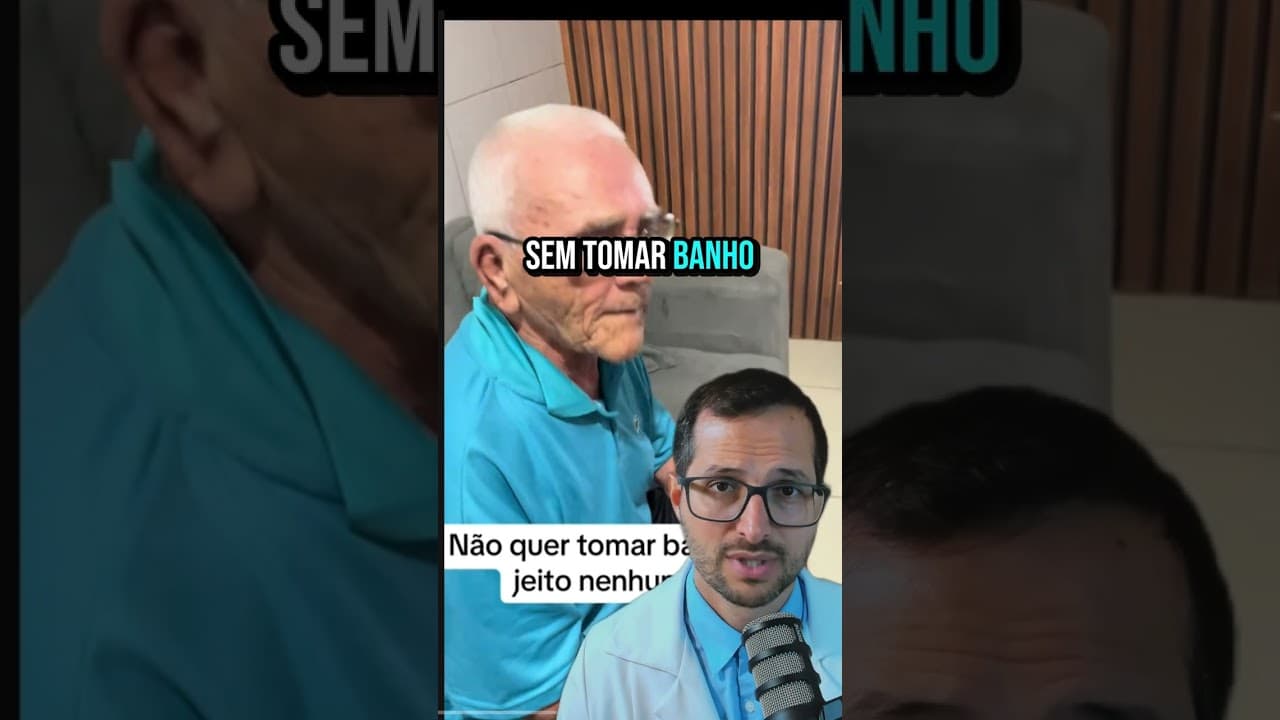 Idoso com Alzheimer Recusa o Banho? Entenda Por Que Isso Acontece e Como Ajudar com Calma